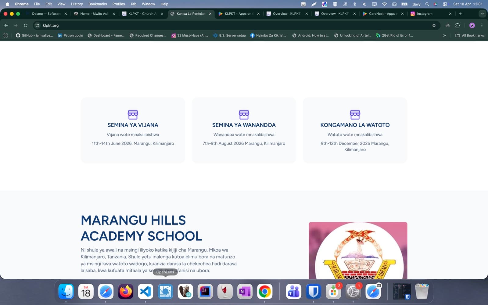 KLPKT Web Platform